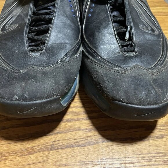 2006 Nike Air Max 360 313697-002 Black Varsity Royal Size 14 - Picture 4 of 7